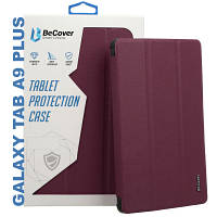 Чехол для планшета BeCover Smart Case Samsung Tab A9 Plus SM-X210/SM-X215/SM-X216 11.0" Red Wine (710311) h