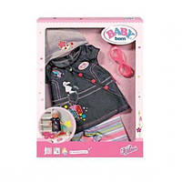 Джинсовая одежда для куклы с очками «Baby born Deluxe» Zapf Creation OL27766 ZR, код: 7424815