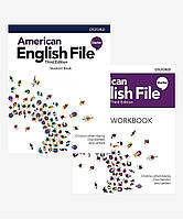 American English File Third Edition Starter Student's Book + Workbook. Учебник и рабочая тетрадь