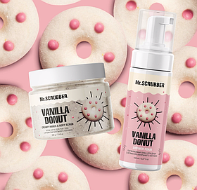 Набір для очищення тіла Mr.SCRUBBER "Vanila Donut"