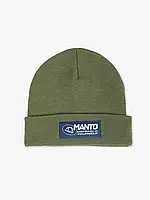 Шапка MANTO beanie DEFEND YOURSELF khaki