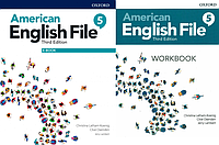 American English File Third Edition 5 Student's Book + Workbook. Учебник и рабочая тетрадь