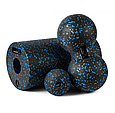 Набір Power Play PP_4008 EPP Foam Roller Set для йоги ролер+2 м'ячі масажні чорно-синій, фото 2