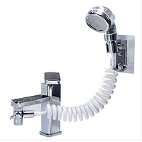 Душевая система на умывальник VigohA с турмалином Modified Faucet with e x ternal shower H[, код: 6659314