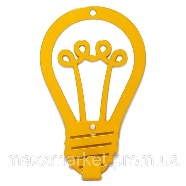 Вешалка настенная Крючок Glozis Lamp H-029 12 х 8 см ZR, код: 241770 - фото 1 - id-p2110803509