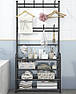 Підвісна вішалка для одягу New simple floor clothes rack 60х29, 5х151 см, фото 3