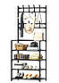 Підвісна вішалка для одягу New simple floor clothes rack 60х29, 5х151 см, фото 5