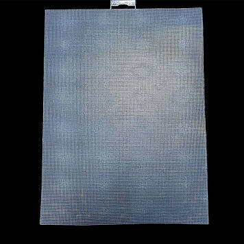 Канва пластикова каунт 14 28х21 см, колір синій