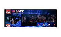 Набор для геймера Kit Gamer K59 Клавиатура мышка наушники коврик