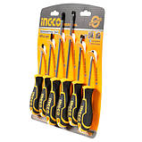 Набір викруток 6 шт. INGCO INDUSTRIAL, фото 5