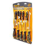 Набір викруток 10 шт INGCO INDUSTRIAL, фото 3