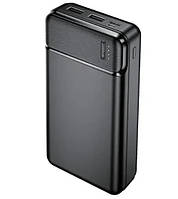 Внешний аккумулятор Power Bank Maxlife MX-20 2xUSB Type-C 20000 mAh Black (3_02477) LD, код: 7769687