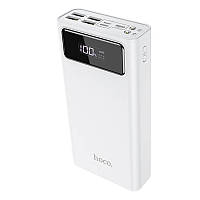 УМБ 30000mAh Power Bank HOCO General J65 30000mAh 4USB Lightning Type-C 2A White LD, код: 8239149