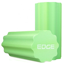 Ролер EDGE RO3-45 YOGA Roller для занять йогою профільований EVA 45х15см зелений