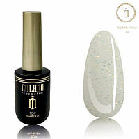 Покриття для нігтів Top Milk Glitter 01 Milano