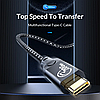 Кабель зарядний Orico USB Type-C 3.2 Gen2*2 100 Вт 5 А/20 В 20 Гбіт/с 4K@60 Гц PD QC 4.0 0.5 м Black (CM32-05-BK), фото 7