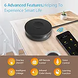 Wi-Fi розумний універсальний ІЧ-пульт дистанційного керування ІЧ пристроями Smart Розумний дім, фото 6