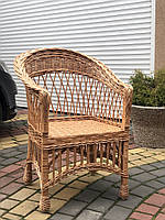 Крісло плетене з лози "Гармонія". Арт:0769