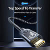 Кабель зарядний Orico USB Type-C 3.2 Gen2*2 100 Вт 5 А/20 В 20 Гбіт/с 4K@60 Гц PD QC 4.0 1 м Black (CM32-10-BK), фото 11