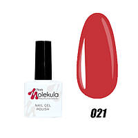 Гель-лак Nails Molekula 21 (червоно-цегляний), 11ml