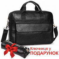 Сумка-портфель кожаная для документов Tiding Bag TD-22226