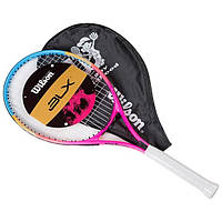Ракетка для большого тенниса розовая подростковая Wilson 25