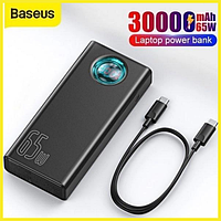 Внешний портативный аккумулятор (павербанк) Baseus Bipow Digital Display Powerbank 20W 30000mAh Black