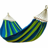 Підвісний гамак планкою 190х80 см Синій HP227