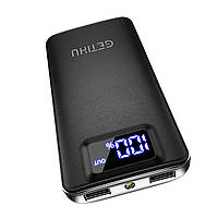 Портативное зарядное устройство Getihu LED Display Power Bank 4.8А USB 10000mah 2 порта Зарядка портативная