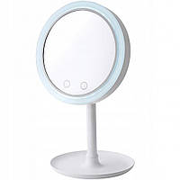 Круглое зеркало с подсветкой и подставкой Beauty Breeze Mirror HP227