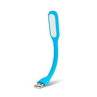 Мини USB LED подсветка-лампа для ноутбука Голубая HP227