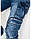 Джинси підліткові FANGSIDA сині стрейчові молодіжні з кишенями, фото 4