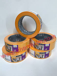 Професійний Вологостійкий Рисовий Малярній Скотч Color Expert 50 м/38 мм Золотий