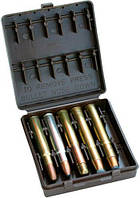 Коробка MTM African Big Game Ammo Carrier на 10 патронов кал. 378; 416; 470; 500NE. Цвет коричневый