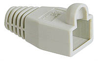 Ковпачок Lucom FreeEnd-RJ45 UTP5e (ковпачок) ізолюючий 6.4mm з вушком сірий (25.02.5147)