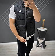 Модні жилетки Jordan Стильні спортивні жилетки чоловічі з кишенями, Жилетки Джордан