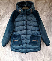 Зимняя женская теплая куртка, 54р., см. пожалуйста замеры в описании