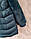 Зимова тепла жіноча куртка, 54р.,  див.будь ласка заміри в описі, фото 7