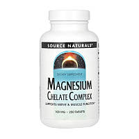 Source Naturals Magnesium Chelate Complex 250 tab