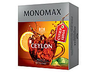 Чай черный "Monomax" 100 пакетиков Ceylon Tea