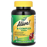 Витамины группы В, Nature's Way, Alive! "B-Complex Gummies" со вкусом манго (60 жевательных конфет)