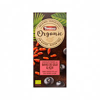 Шоколад Torras Organic черный с ягодами годжи и асаи без глютена 100г (59003)