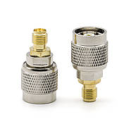 Перехідник антенний RP-SMA Female to RP-TNC Male з'єднувач конектор адаптер для антени, подовжувачів, фото 3
