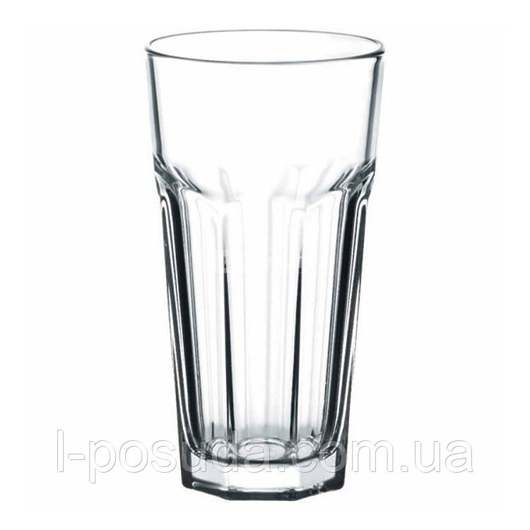 Высокий стакан с гранями 475 мл для пива и мохито (упаковка 12 штук) - фото 2 - id-p2110897712