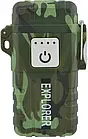 Електроімпульсна запальничка USB Explorer JL317 дугова електронна запальничка Камуфляж Лучшая цена, фото 5