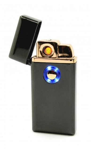 Запальничка USB TH 705 2IN1 Газ + USB Charge 5408 Чорна Лучшая цена, фото 1