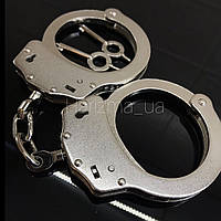 Наручники сталеві для охорони з двома ключами, Міцні сталеві наручники для поліції, Міцні сталеві наручники для поліції