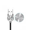 USB кабель Kaku KSC-127 USB - Micro USB 1.2m Fast charging 3.2A - Black, фото 3