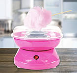 Апарат для приготування цукрової вати Cotton Candy (Катон Кенді) Рожевий, фото 3