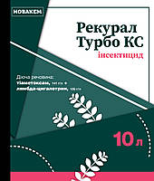 Інсектицид Рекурал Турбо КС (тіаметоксам, 141 г/л + лямбда-цигалотрин, 106 г/л), Новакем, 10л